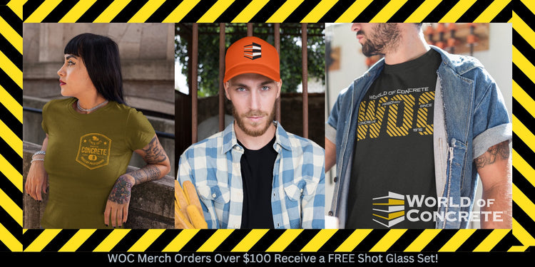 Shop World of Concrete Gear