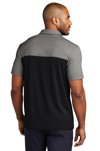 World of Concrete - Fine Pique Blend Blocked Polo with WOC Patch