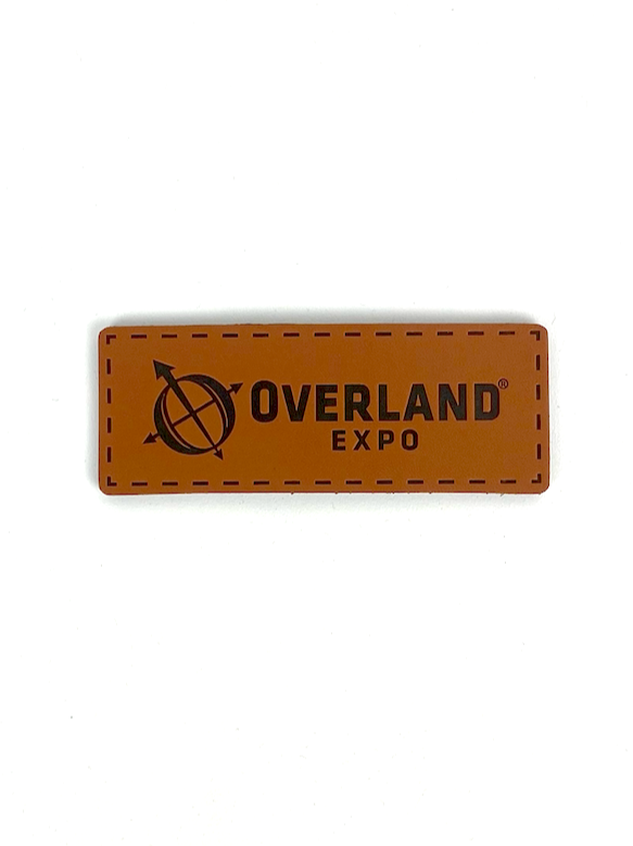 Overland Expo - Leatherette Velcro Patch