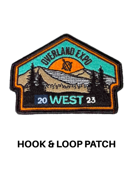 Overland West - Embroidered 2023 Velcro Patch