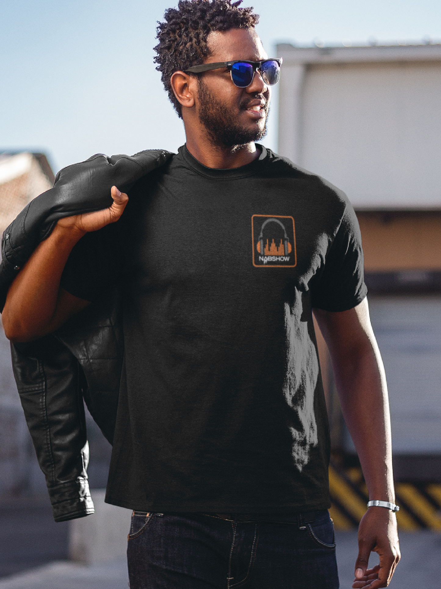 NAB 2024 SoundBar - Audio & Sound Tech - Black Crew Neck T-Shirt