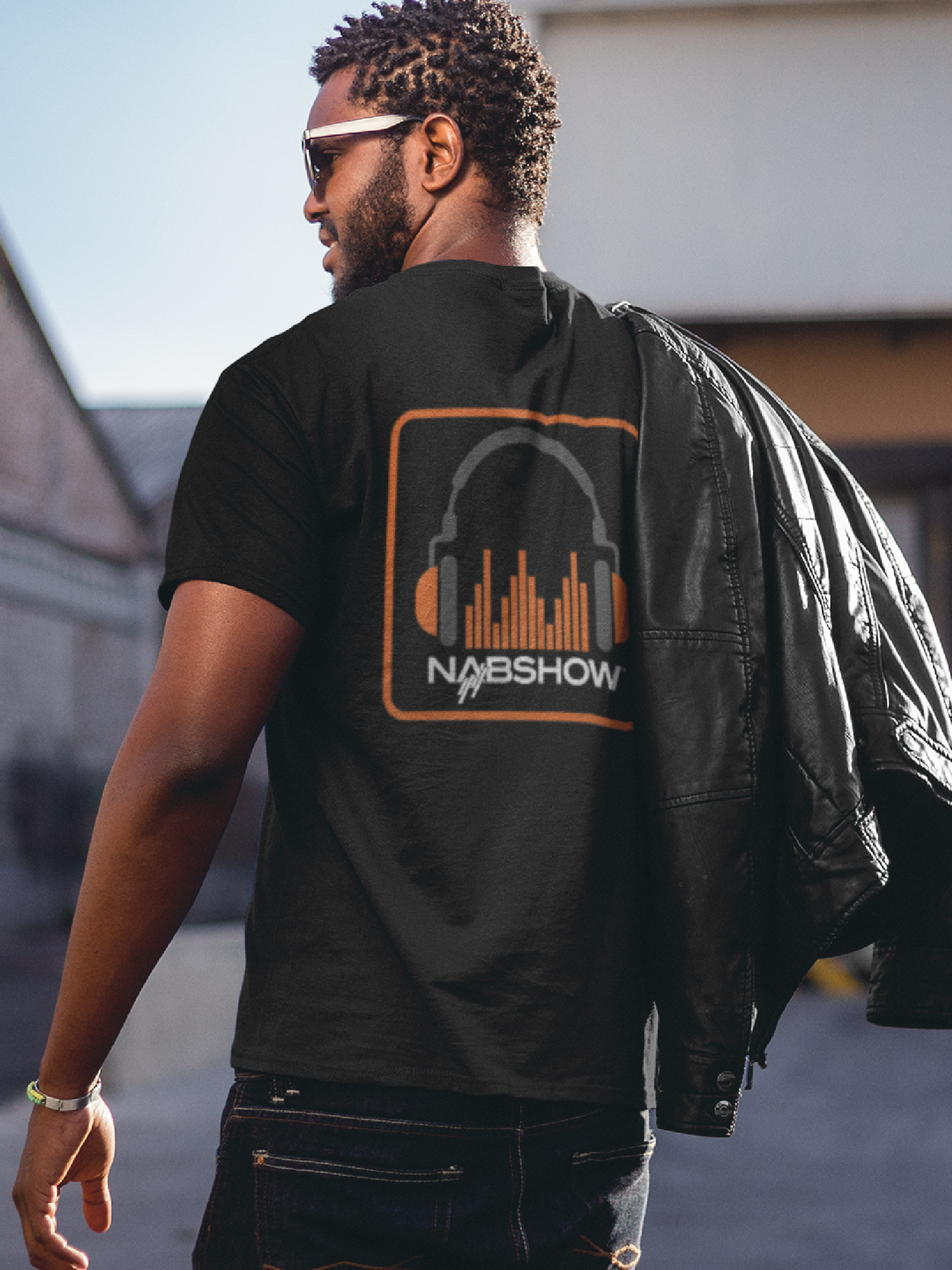 NAB 2024 SoundBar - Audio & Sound Tech - Black Crew Neck T-Shirt