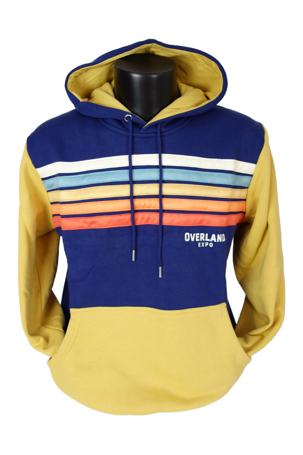 Overland Expo Retro Hoodie - Unisex Color Stripes