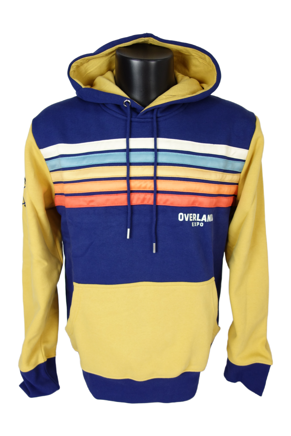 Overland Expo Retro Hoodie - Unisex Color Stripes