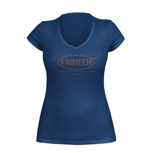 Ladie's Vintage Short Sleeve- Navy