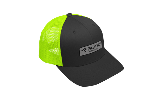 Safety Green Curved Bill Trucker