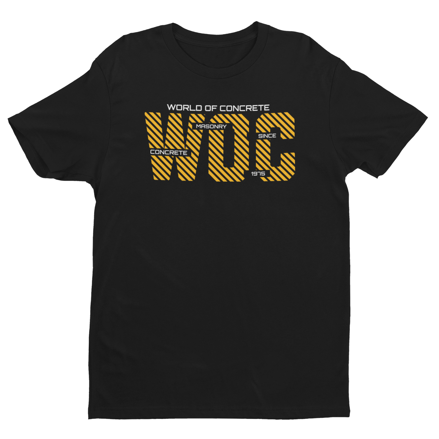 WOC Letters Tee - Black