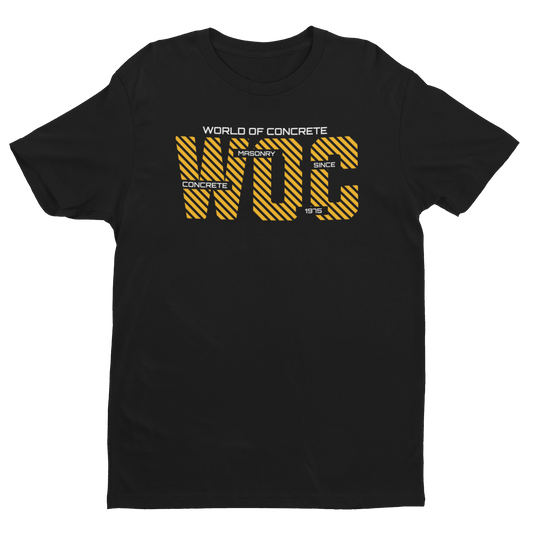 WOC Letters Tee - Black