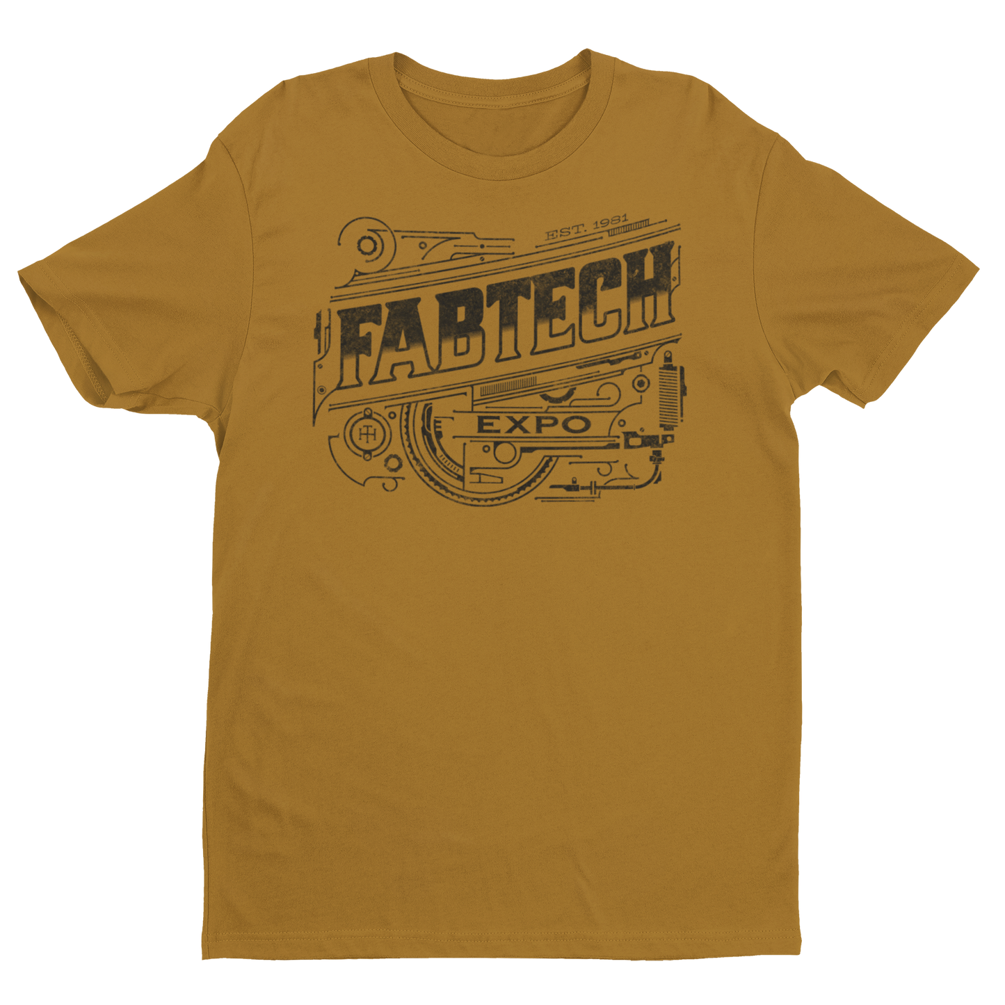Machine Short Sleeve- Vintage Camel