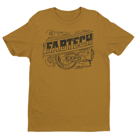Machine Short Sleeve- Vintage Camel