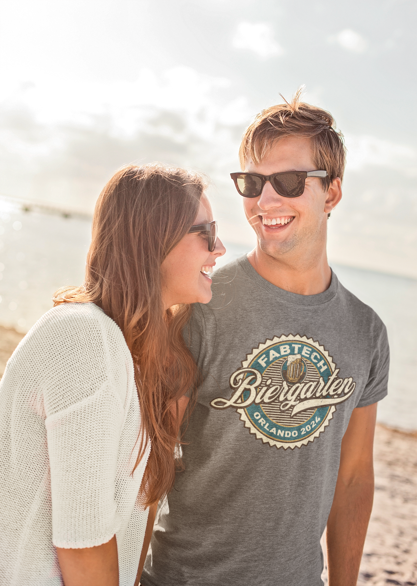 Biergarten Short Sleeve- Charcoal Heather