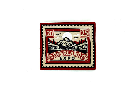 Overland Expo 2025 Woven Velcro Patch
