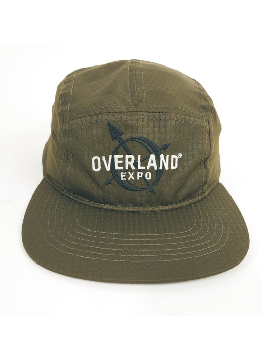 Overland Expo - Green Embroidered RipStop - Flat Billed - Hat