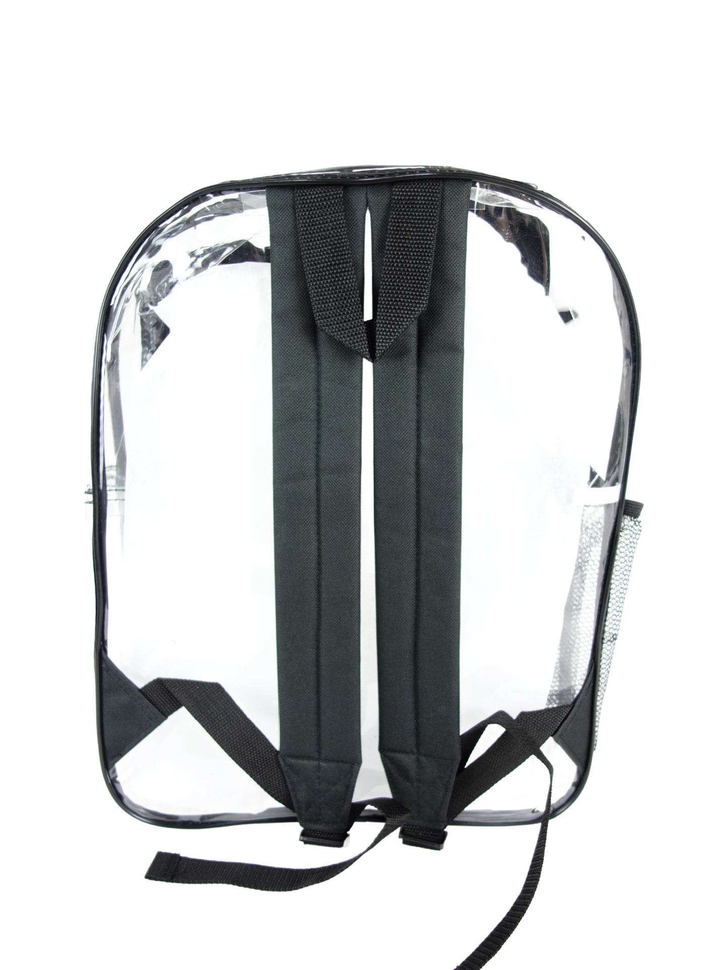 N.A.B Show Clear Backpack with Black Trim