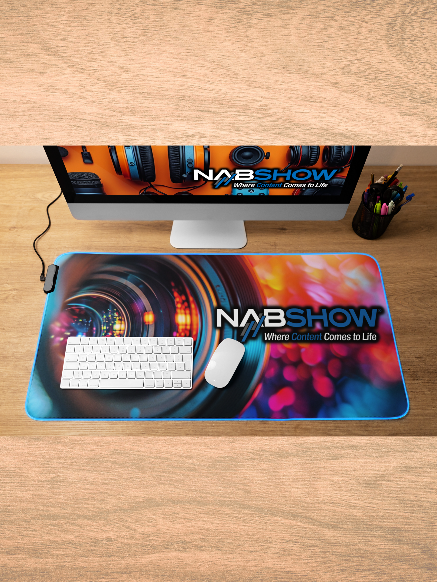 Exclusive NAB Show Desk Mat - Camera