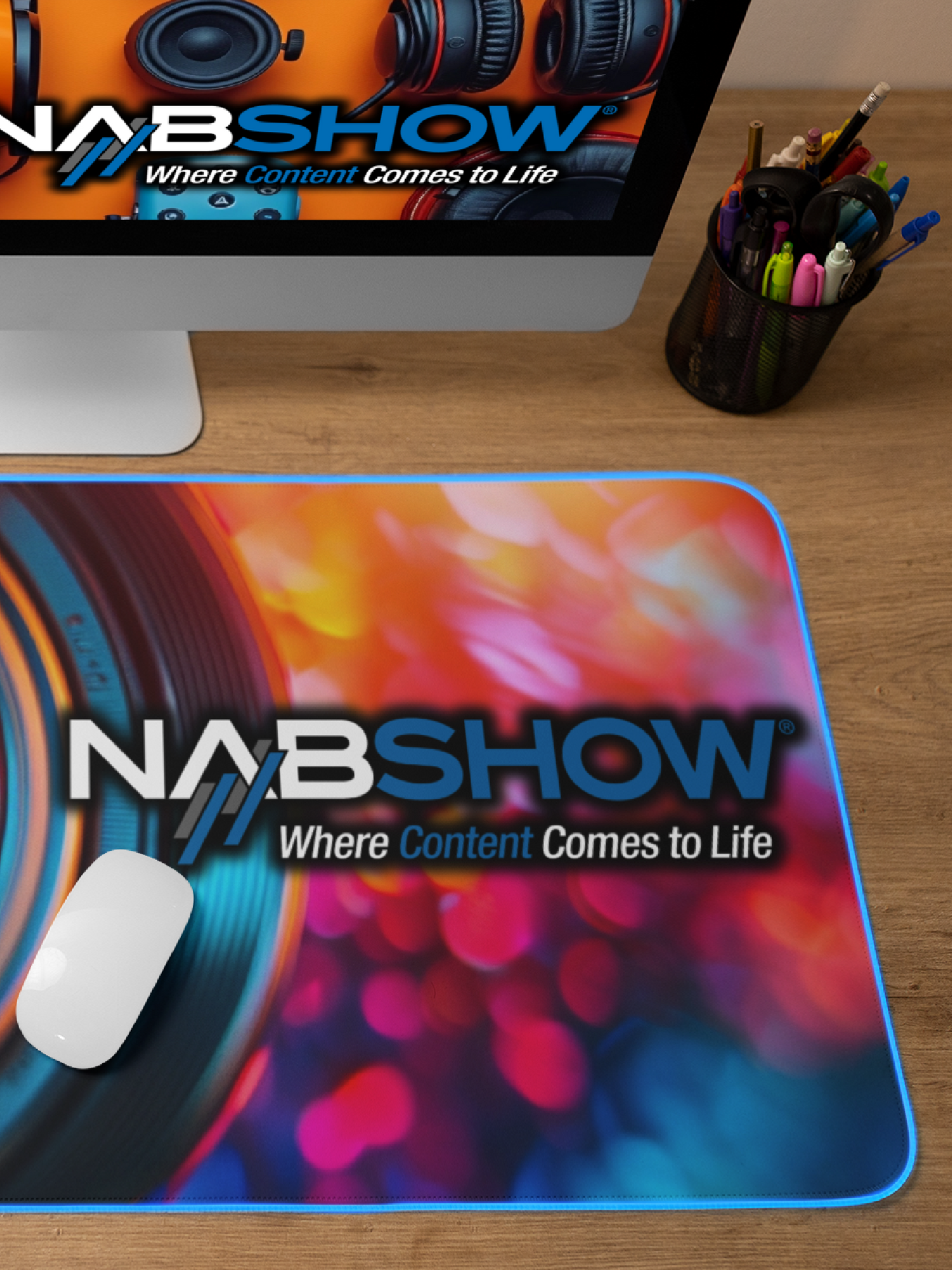 Exclusive NAB Show Desk Mat - Camera