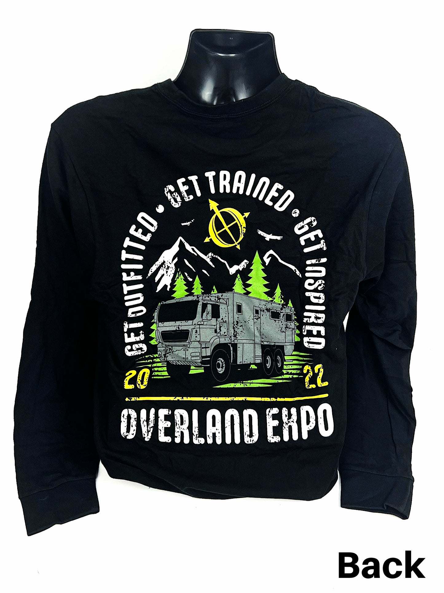 Overland Expo - Get Outfitted - Get Trained - Get Inspired 2022 - Long Sleeve Black