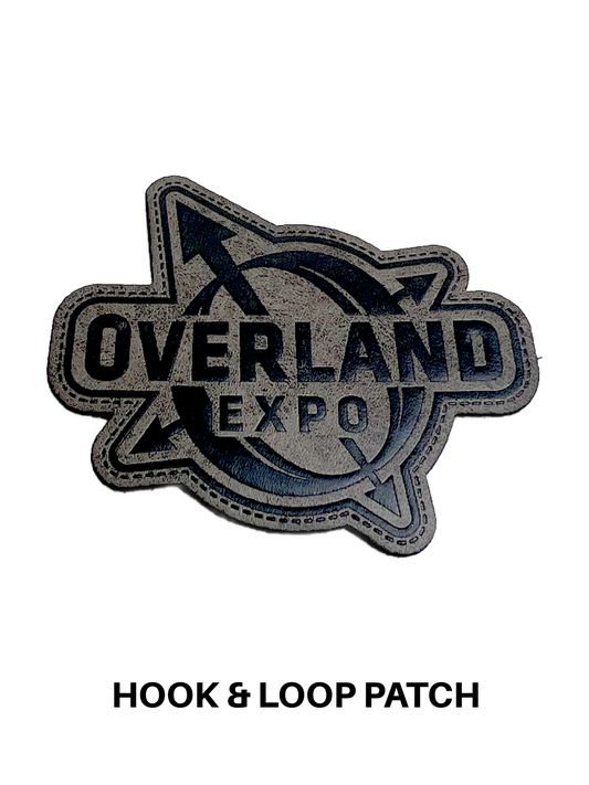 OE Compass - Faux Leather Velcro Patch