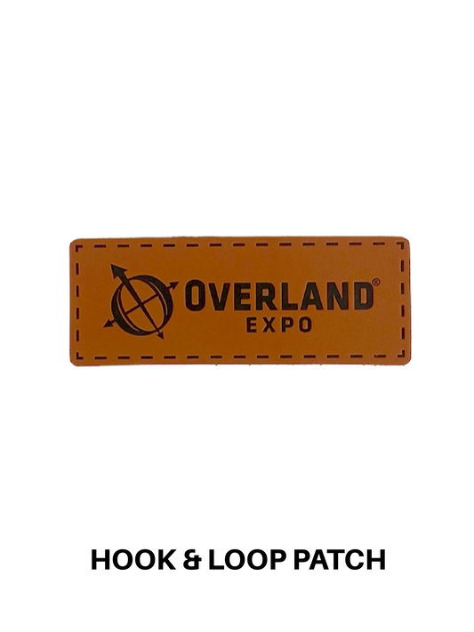Overland Expo - Leatherette Velcro Patch