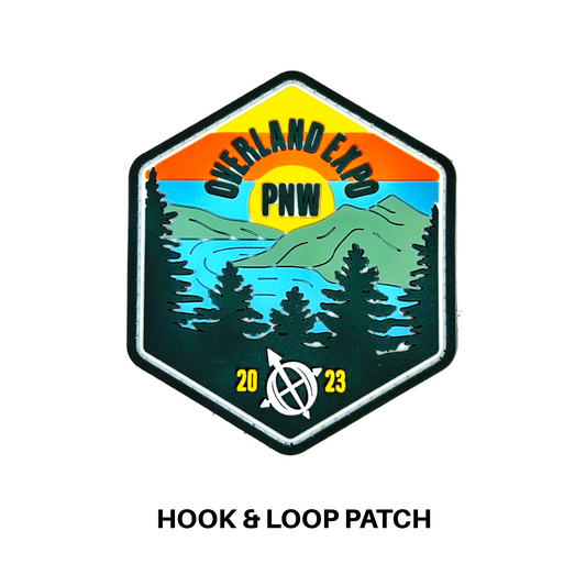 Overland Pacific North West - Rubber PNW 2023 - Velcro Patch