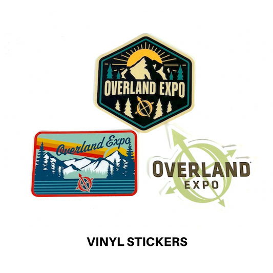 Overland Sticker Decal Pack - 3 Stickers