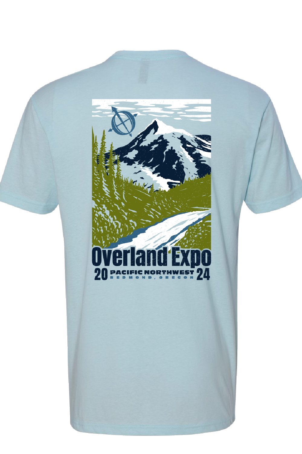 LAST CHANCE! 2024 Pacific North West - Event Tee - Light Blue