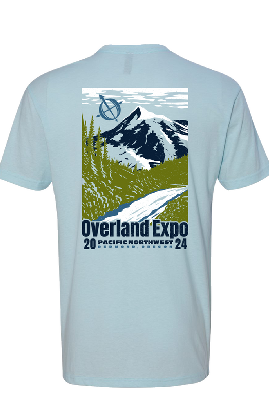 LAST CHANCE! 2024 Pacific North West - Event Tee - Light Blue