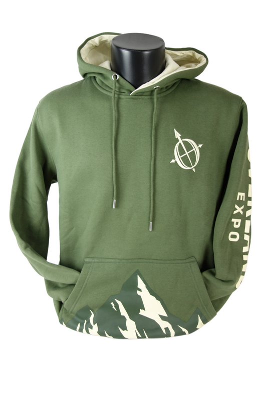 New! 2024 Mountain Hoodie - Unisex Green