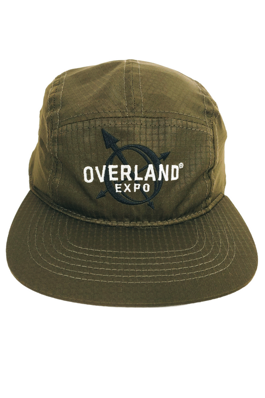 Overland Expo - Green Embroidered RipStop - Flat Billed - Hat
