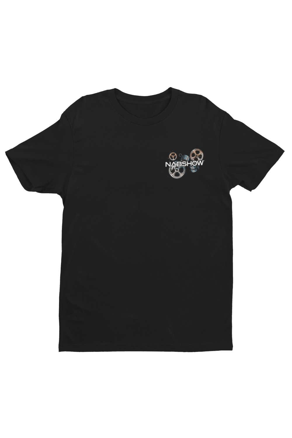 NAB 2024 Martini Shot - Film Industry- Black Crew Neck T-Shirt