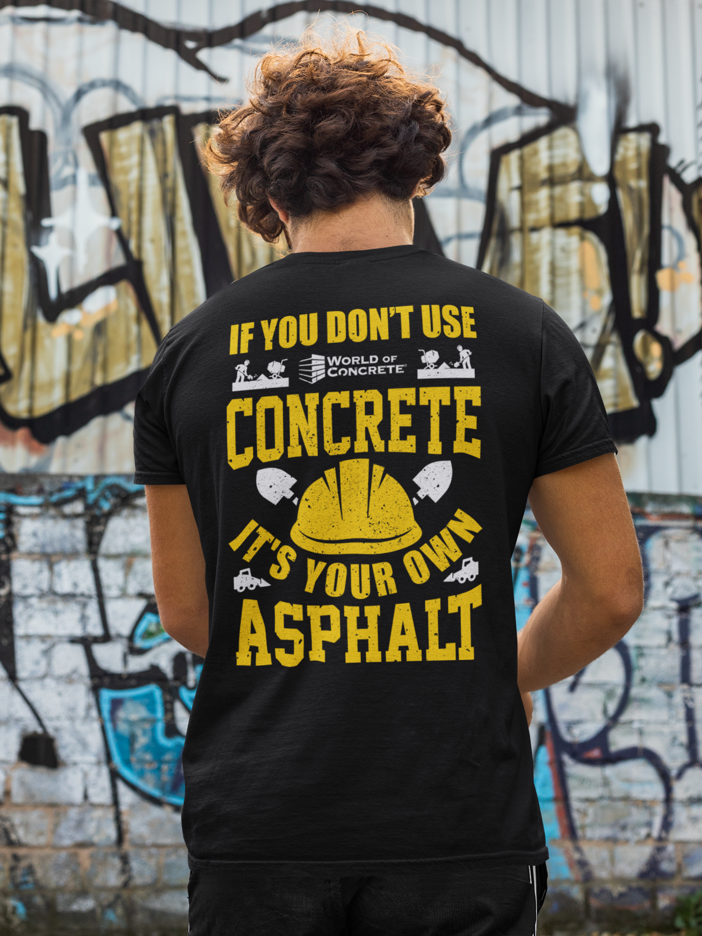 WOC Asphalt Tee - Black