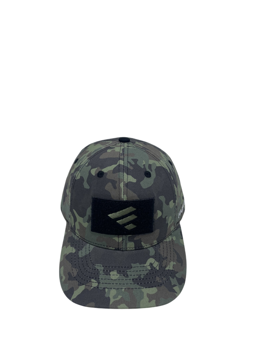 Camo Hook and Loop Hat