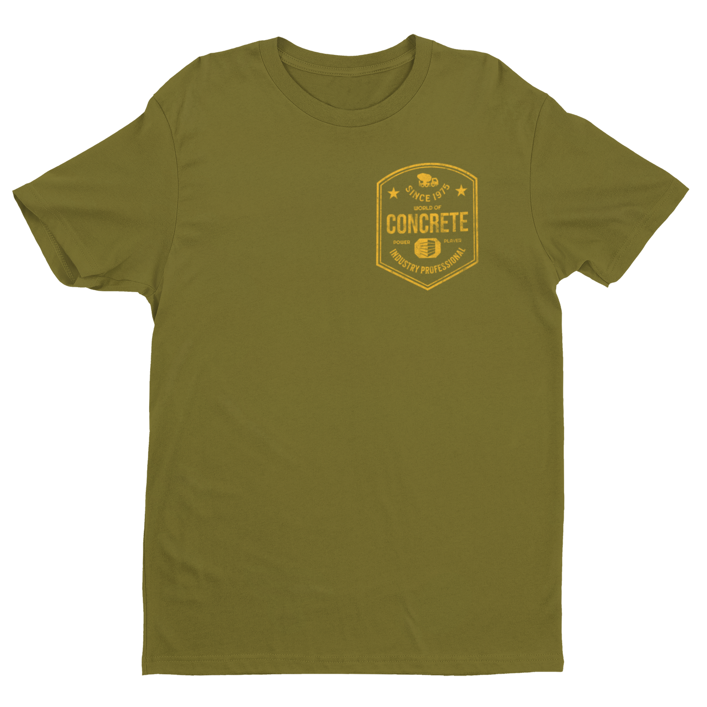 WOC Badge Tee - Military Green