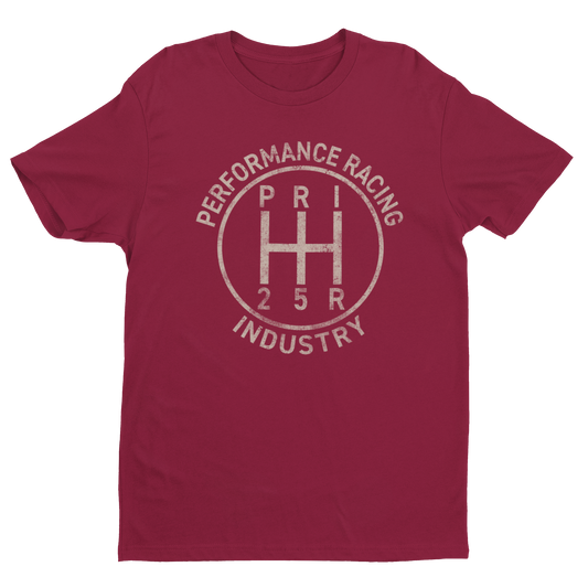 Shift Tee - Burgundy Heather