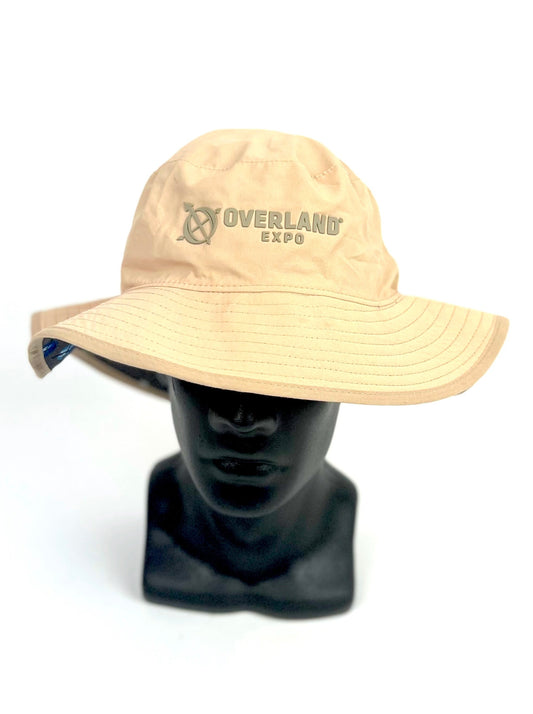 Overland Expo - Versatile Protective Sun Hat - Wide Brim - Unisex - Tan