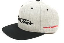 Load image into Gallery viewer, Heather/Black Trader Snapback
