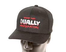 Load image into Gallery viewer, Black Dually Head Quarters Flexfit
